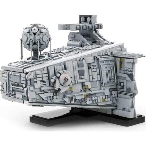 Childrens Birthday Gift Educational Assembly Toy Model Interstellar Small Particle Building Block MOC Empire Star Destroyer