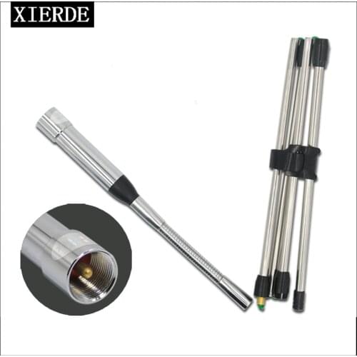 U / V Dual Band Antenna Mobile 144 / 430Mhz High Gain Carrying a radio Antenna Car Radio Antenna Powerful Signal Base Antenna