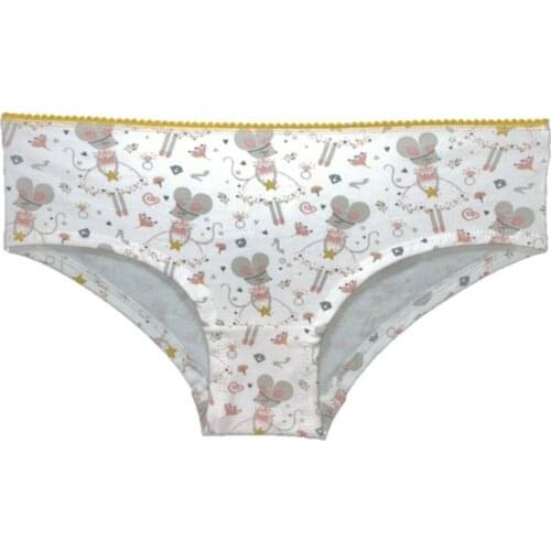 LOOK FOR YOUR WONDERFUL NIGHTS WITH ITS STUNNINGELEGANT LINGERIE Womens White Printed Combed Cotton Slip FREE SHIPPING