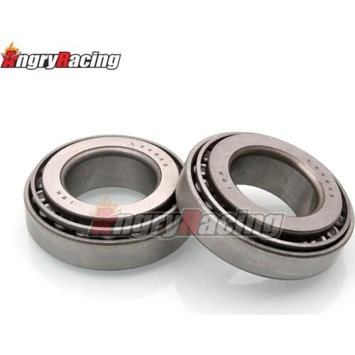 25*50*15 Motorcycle Bearing CONE L44643 Steering Head Bearing With Seal For Harley Touring Sportster 883 1200 XL Dyna Softail