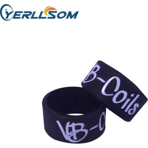 YERLLSOM 500pcs/Lot High Quality Customized printed vape bands for gifts Y20010302