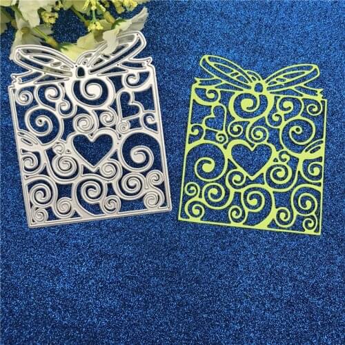 Metal Cutting Dies Stencil for DIY Pretty bow Gift Scrapbooking Photo Album Embossing Paper Cards Decorative Crafts Die Cuts