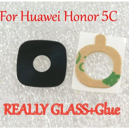 100% New Original Rear Back Camera Glass Lens Cover with Adhesive For Huawei Honor 5C Fast Ship