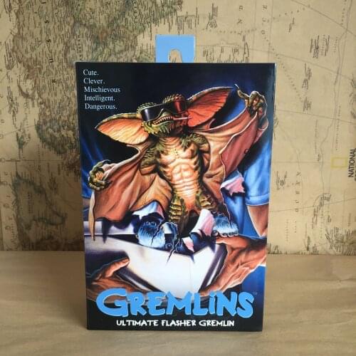 New NECA Gremlins Ultimate Flasher Gremlin Action Figure Model Toy Original Collection Gift