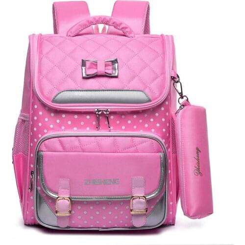 Girls School Backpack Orthopedic Satchel Primary School Bags for Girls 9-14 Years Old Mochila Infantil Sac A Dos Enfant