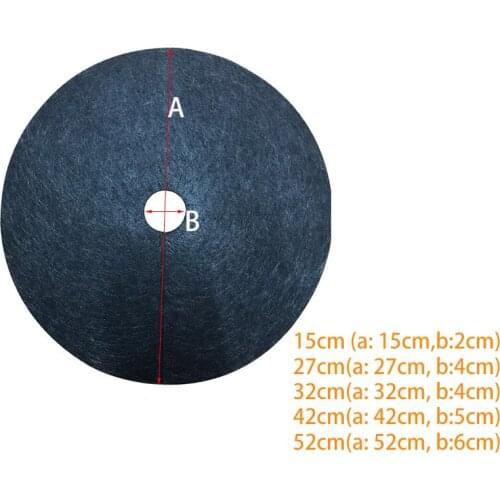 5pcs Garden Plants Cover Weeding Cloth Pot Covering Ring Non Wovens For Vegetable 15cm 27cm 32cm 42cm Diameter Protection Mat