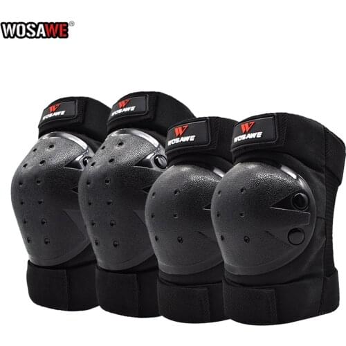 WOSAWE Motorcycle Elbow Knee Protector knee Protective Gear Cycling Skating Snowboarding Motocoss Knee Elbow Guards pads