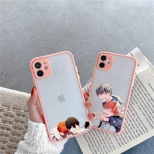 Japan Given Anime Fitted Music Gay Phone Cases Matte For iPhone 12 Mini 11 Pro XR XS Max 7 8 Plus X Hard PC Back Cover