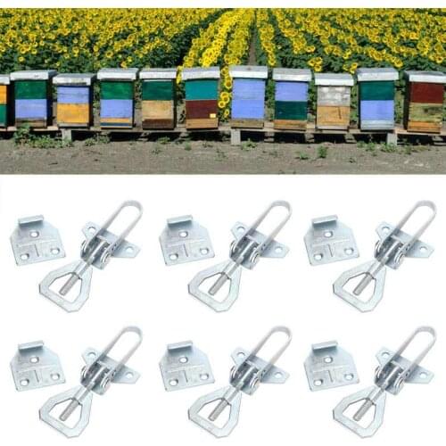 10Set Beehive Fasteners Adjustable Beekeeping Box Buckle Tool Apiculture Equipment