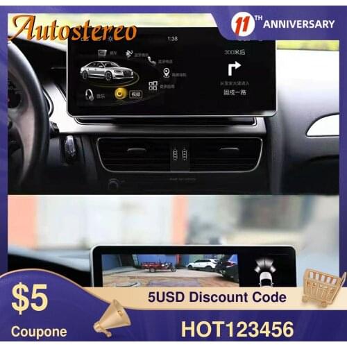12.3 For Audi A4 S4 B8 2009-2015 Android 10 8+128G Car GPS Navigation Multimedia Player Auto Stereo Radio Tape Recorder HeadUnit