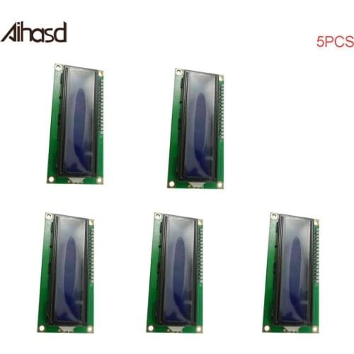 5PCS/LOT LCD Module Blue Screen IIC/I2C For Arduino 1602 LCD UNO R3 Mega2560