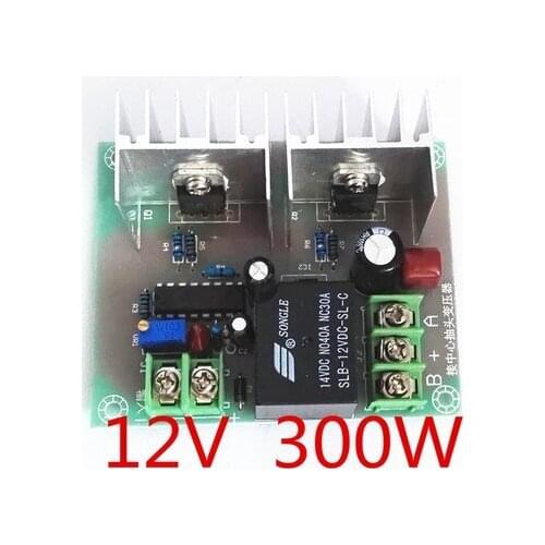 50hz low frequency inverter drive circuit board iron core transformer power frequency line finished motherboard dual 12V to 220V