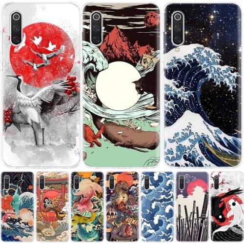 Japanese Pub Wave Anime Arrived Silicon Phone Case For Xiaomi Redmi Note 10 9 8 9S 8T 7 6 5 6A 7A 8A 9A 9C Pro Customized Cover