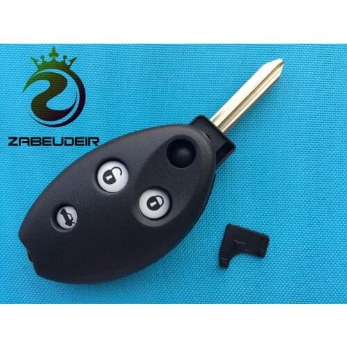 1Pcs New Replacement Folding Key Case For Citroen 3 Buttons Remote Flip Shell Cover With Uncut Blade Auto Parts Car Accessories