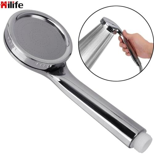 HILIFE Pressurized Nozzle Shower Head High Pressure Rainfall Chrome Bath Shower Head High Quality Water Saving Spray Nozzle