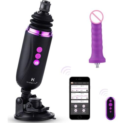 Hismith Rechargeable Programmable Sex Machine, Portable sex machines for women Capsule with Multiple Speeds & Frequencies