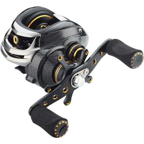 Baitcast Reel Rock Wedkarstwo Wheels 7.0:1 5.5KG Max Drag Metal Distant Wheels Peche 18BB Fishing Vessel Carrete De Pesca