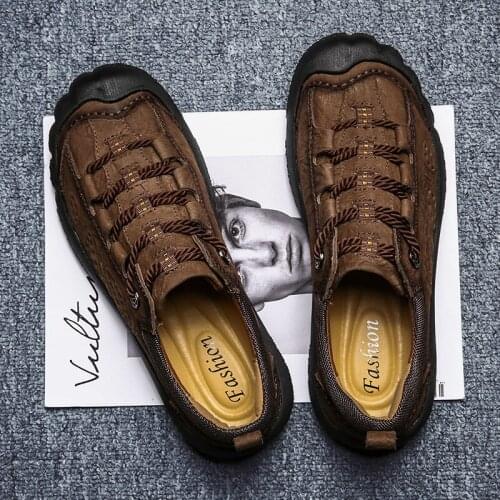 For hot man mens sneaker shoe male causal wear sport 2020 leather sale leisure breathable new men shoes Casual sneakers fashion