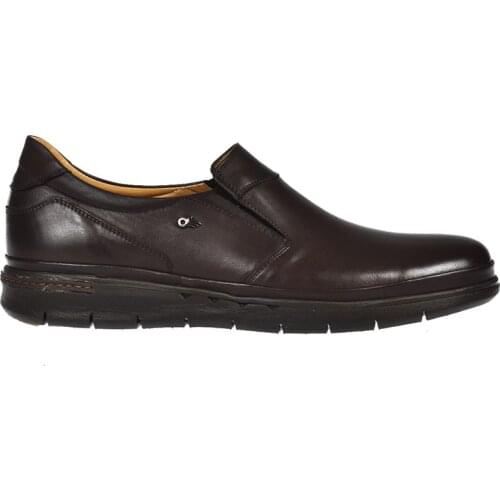 Mens Casual Shoes Genuine Leather Comfort Brown Color Inverted Leather Comfortable Fit Orthopedic Insole Suitable for Foot Anatomy Slip-on Classic Shoes Fashion Business Suit Wedding Event 308032