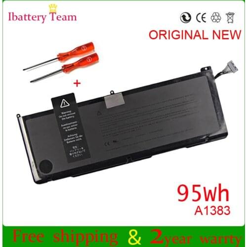 NEW A1383 battery for MacBook Pro 17 " inch A1297 MD311 MC725 MC226 10.95V 95Wh