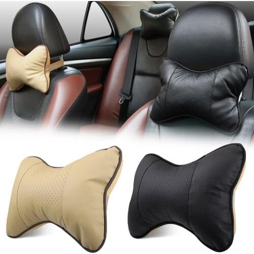 Car Styling Neck Pillow Comfort For Seat Leon Ibiza Renault Duster Megane 2 Logan Captur Clio Mazda 3 6 CX-5 Accessories