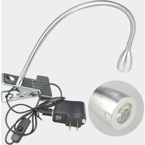 90~ 260V 360 Degree Rotatable Stereo Microscope LED Light Clip Spotlights Optical Biological Microscopio Light Source