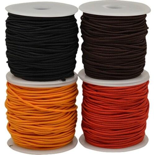 1.5 mm Nylon Rubber Rope Round Elastic Cord Beading Stretch Thread/String for DIY Jewelry Making Necklace Bracelet 40 Meters
