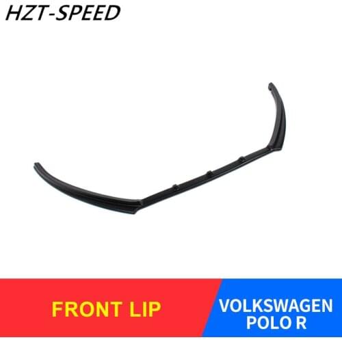 2011 - 2013 Car Protector Bumper Front Lip for VOLKSWAGEN POLO Ordinary Modification R Style Car FRP Front Lip