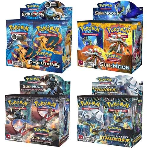 324Pcs/Box Sword & Shield Darkness Ablaze (Pack of 36) Trading Card Game Pokemon Cards Kids Collection Toys