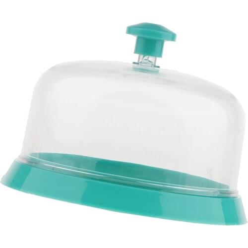 Acrylic Dust Cover Tray for Watch Movement Parts Trinkets Jewelry Beads Organizer 6 Slots Compartment