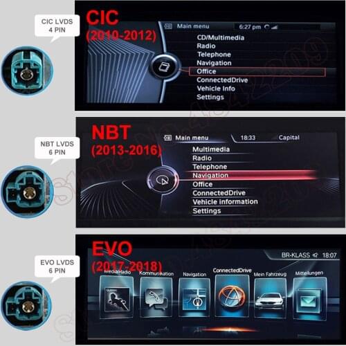 Car For BMW 2 series F22/F45 MPV F23 Decoder Box Screen Interface EVO NBT Mirror Link Convertible Carplay Android