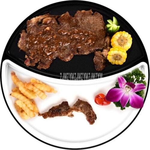 Korean Style Smoke-free Household Mini Electric Baking Tray Non-stick Coating Ceramic Plate BBQ Grill Electric Frying Machine