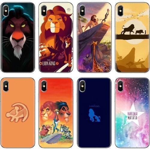Phone Covers For Xiaomi poco X3 nfc F2 Pro M3 Mi 5X 6X Max Mix 1 2 2S 3 Mi5 Mi6 Mi3 Mi4 King-Hakuna-C-Matata-comic-The-Lion