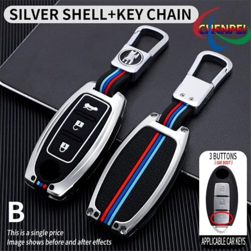 Car Key Case Cover Key Bag For Nissan Juke Leaf Micra k12 Note Patrol Qashqai J11 J10 Tiida Versa X-trail Interior Accessories