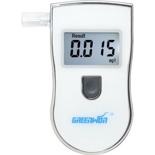 Patent Prefessional Police Digital Breath Alcohol Tester Breathalyzer 818S-white