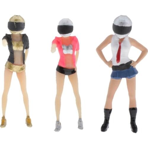 1:64 Scale Girl Star People Scenario Diorama for Group