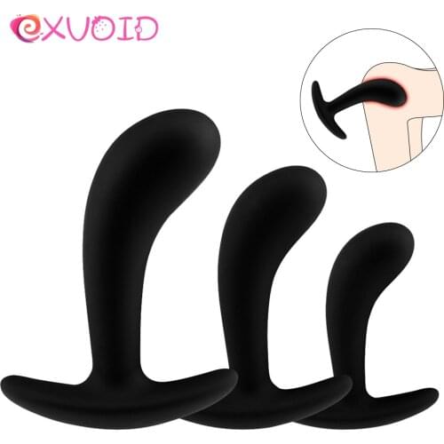 EXVOID Dildo Anal Beads Jelly Silicone Butt Plug G-spot Prostate Massager Sex Toys for Women Men Gay Anal Plugs Adult Products