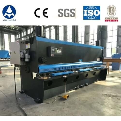 QC11K-25x2500 Metal Sheet Steel Plate Cutter Hydraulic Cutting Shearing Machine With E21S