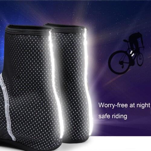 Men Winter Cycling Windproof and Waterproof Thermal Shoes Covers MTB Protector Overshoes,For Hiking Camping Skiing Equipment