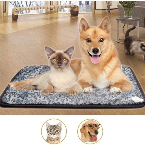 Pet Heating Pad Large Dog Heating Pad Outdoor Dog House Cat Bed Self Warming Heated Cat Pad Electric Blanket Heating Mat