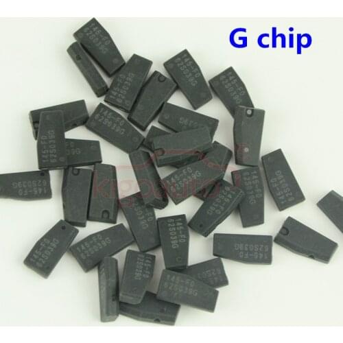 Kigoauto 5pcs Transponder Key remote car key chip blank suitable for Toyota G chip transponder carbon