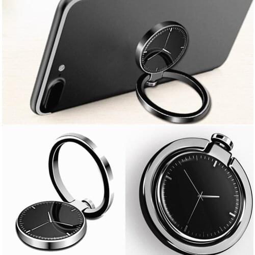 2020 Luxury Metal Mobile Phone Socket Holder Universal Telephone Finger Ring Holder New Magnetic Car Bracket Stand