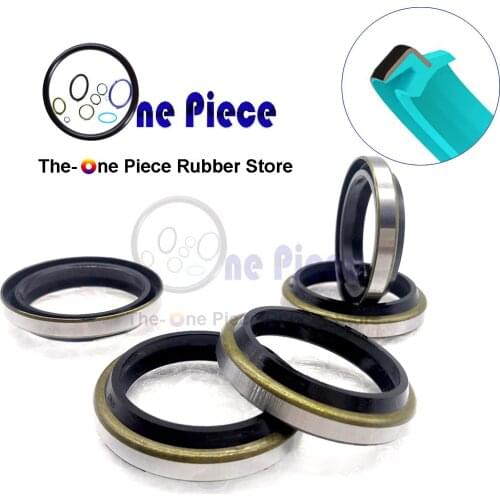 Scraper DKB 32 /90/115/130/140 Dust ring double lips hydraulic cylinder industry NBR Metal ring steel rubber Wiper gasket