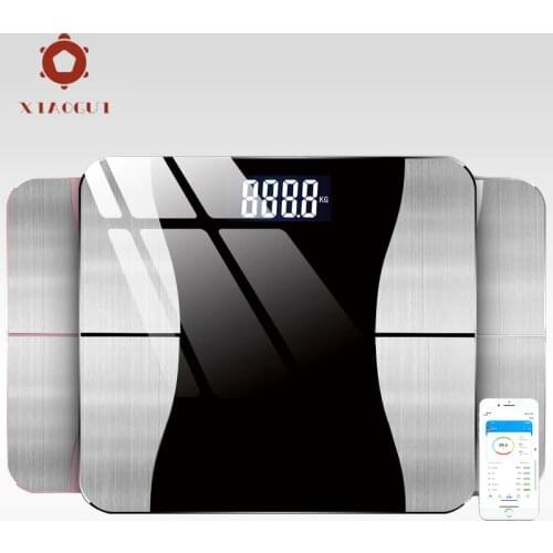 XiaoGui Intelligent Fat Scale Bluetooth Scale Intelligent Balance Fat Body Family Garden Weight and Water Content Testing