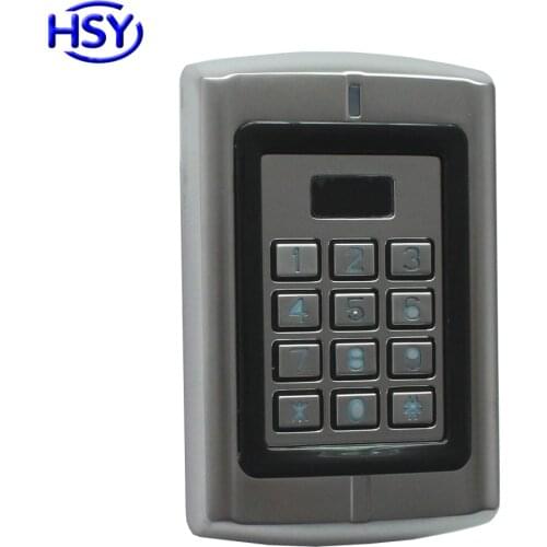 Matel Case IP68 Waterproof Two Doors Standalone Access Control Single Door Keypad Proximity EM Card Entry Lock Controller