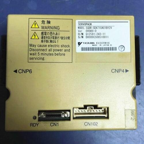 SERVOPACK SGDR-SDA710A01BY29 Servo Drive Robot Parts Used Tested Working