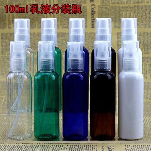 100ml Duck Spray Bottle Lotion Shampoo Shower Gel Test Small Sample Bottle 10pcs/lot