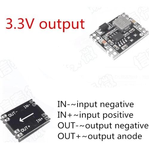20PCS DC-DC power module 3A step-down voltage regulator module 12V/5V turn 3.3V fixed output