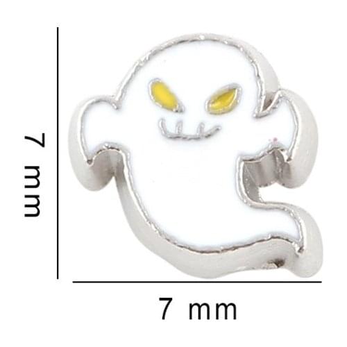 20Pcs/lot Ghost Floating Charms Hand-made DIY for Glass Lockets