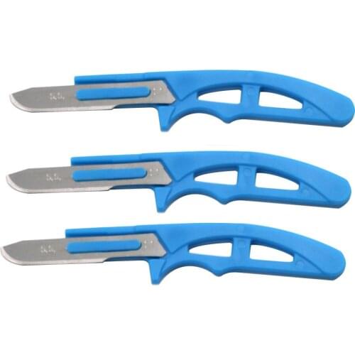 3 Pcs Pig Castration Knife Blade Castration Knifes Farm Animal Supplies Piglet Castration Tool Farn Veterinary Instrument